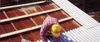 Teknologjia e shtrimit të pllakave Si të mbuloni një bashkim çati me propozoj me duart tuaja