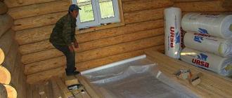 Пристрій дерев'яної підлоги в дерев'яному зрубі Тепла підлога в дерев'яному зрубі