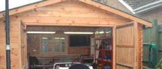 Garazh nga një bar: udhëzime hap pas hapi Si të ndërtoni një garazh nga një bar me duart tuaja