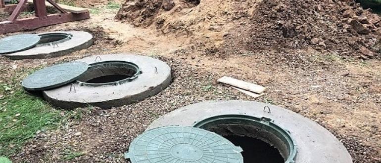 Rezervuari septik i bërë nga unaza betoni - diagrami i ndërtimit dhe instalimi me duart tuaja (105 foto) Si të instaloni siç duhet unazat për një rezervuar septik