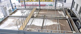 Wastewater treatment of thermal power plants