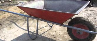 Garden cart - do it yourself and in different designs