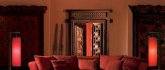 Dhoma e ndenjes burgundy - luks dhe bukuri në dhomat e ndenjes me një nuancë burgundy (65 foto)