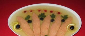 Fischsülze - einfache und leckere Rezepte für den festlich gedeckten Tisch